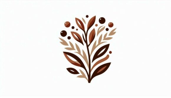 Decorative Plant Warm Palette: Infusing Organic Elegance Into Your Designs
