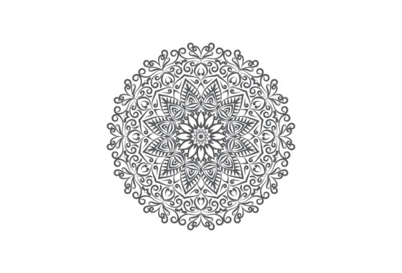 Elegant Mandala Decorative Background: Four Styles for Impact