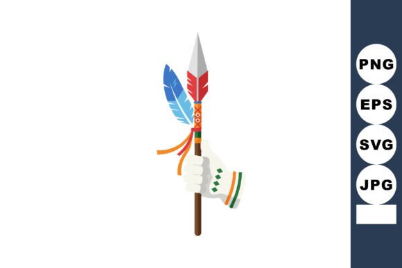 Embrace Cultural Narrative with the Hand Holding Decorative Spear