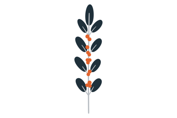 Winter Botany: Styling Your Designs with Floral Branch Icons